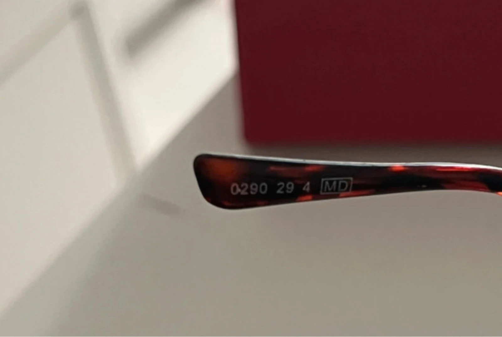 Armazón de gafas MOREL - Estuche rojo - Precio negociable – photo 7